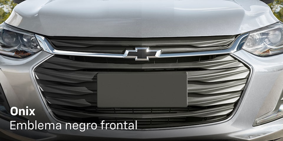 Accesorios Originales Chevrolet® Onix Emblema Negro Frontal