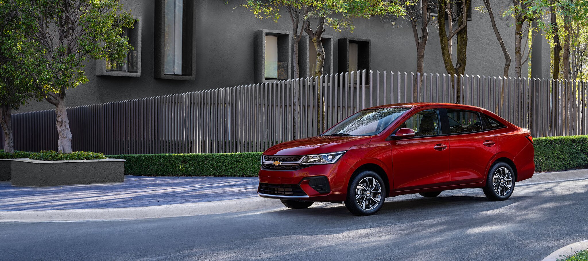   Chevrolet Aveo 2026, nuevo auto sedán con Smartphone Integration, camára de visión trasera y sistema de seguridad activa